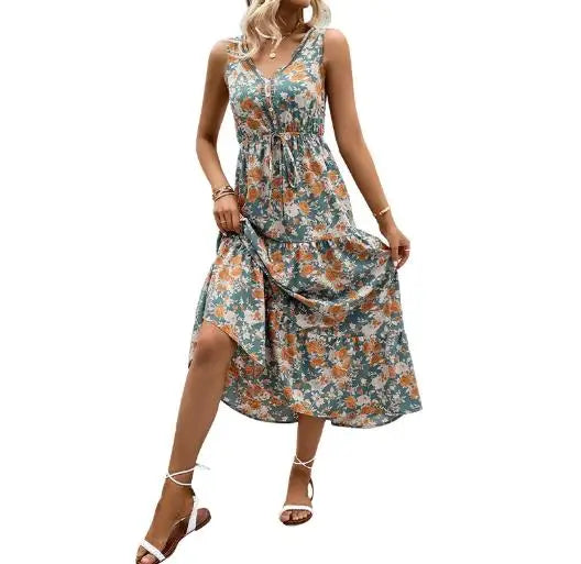 Elegant long skirt, elegant and high-end dress