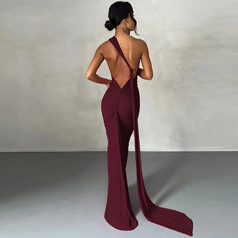 Elegant Evening Maxi Dress