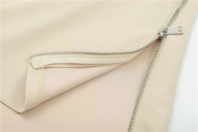 Minimalist Strapless Fold-Over Top