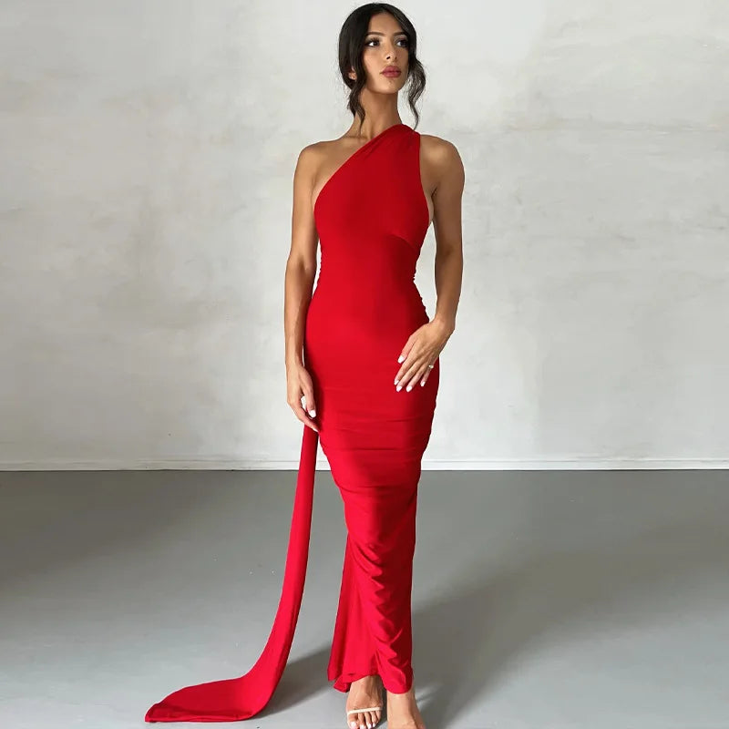 Elegant Evening Maxi Dress