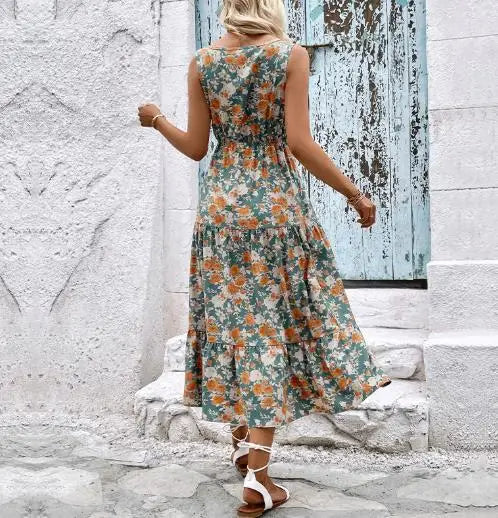 Elegant long skirt, elegant and high-end dress