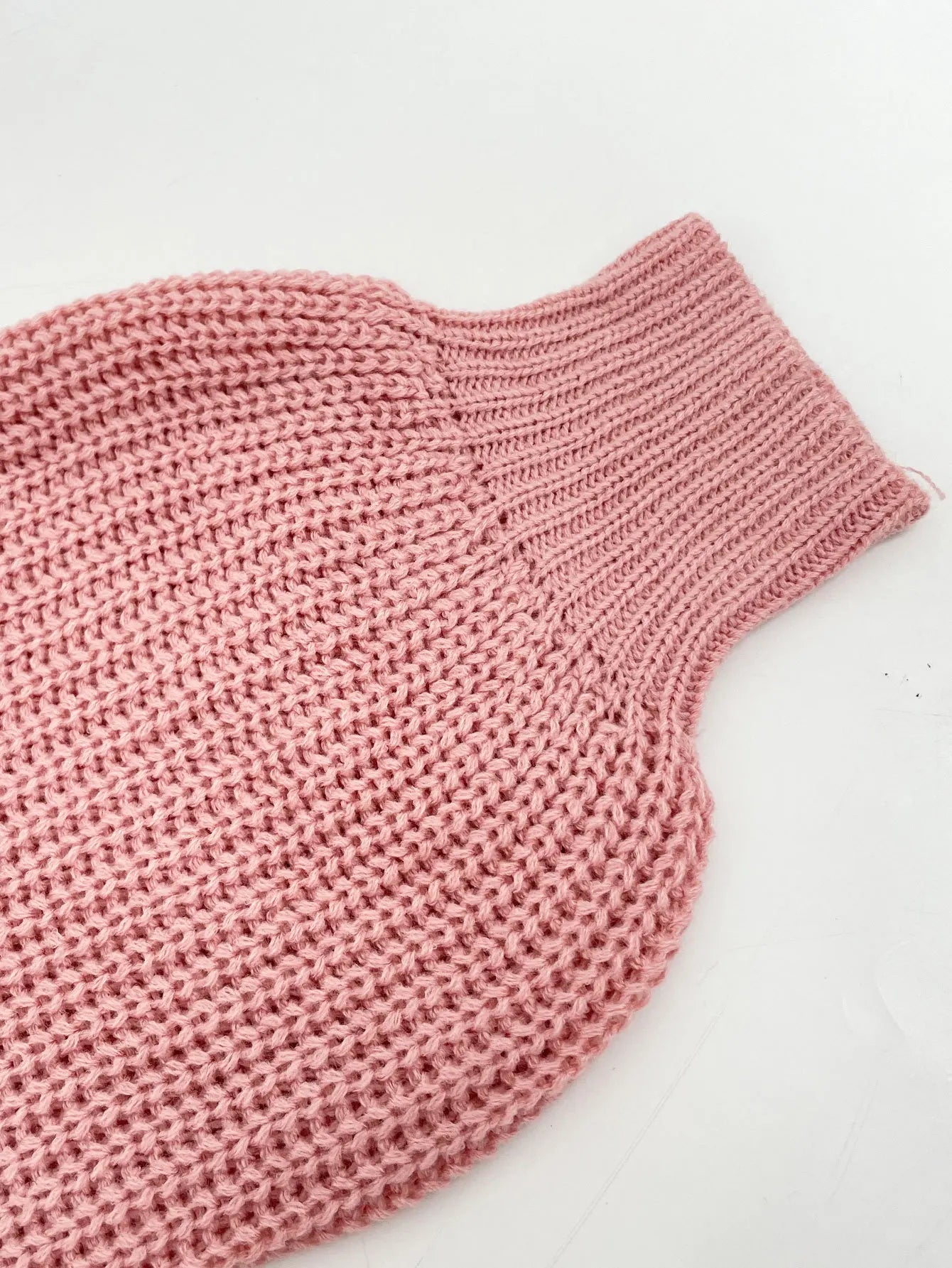 One Shoulder Ribbed Knit Top