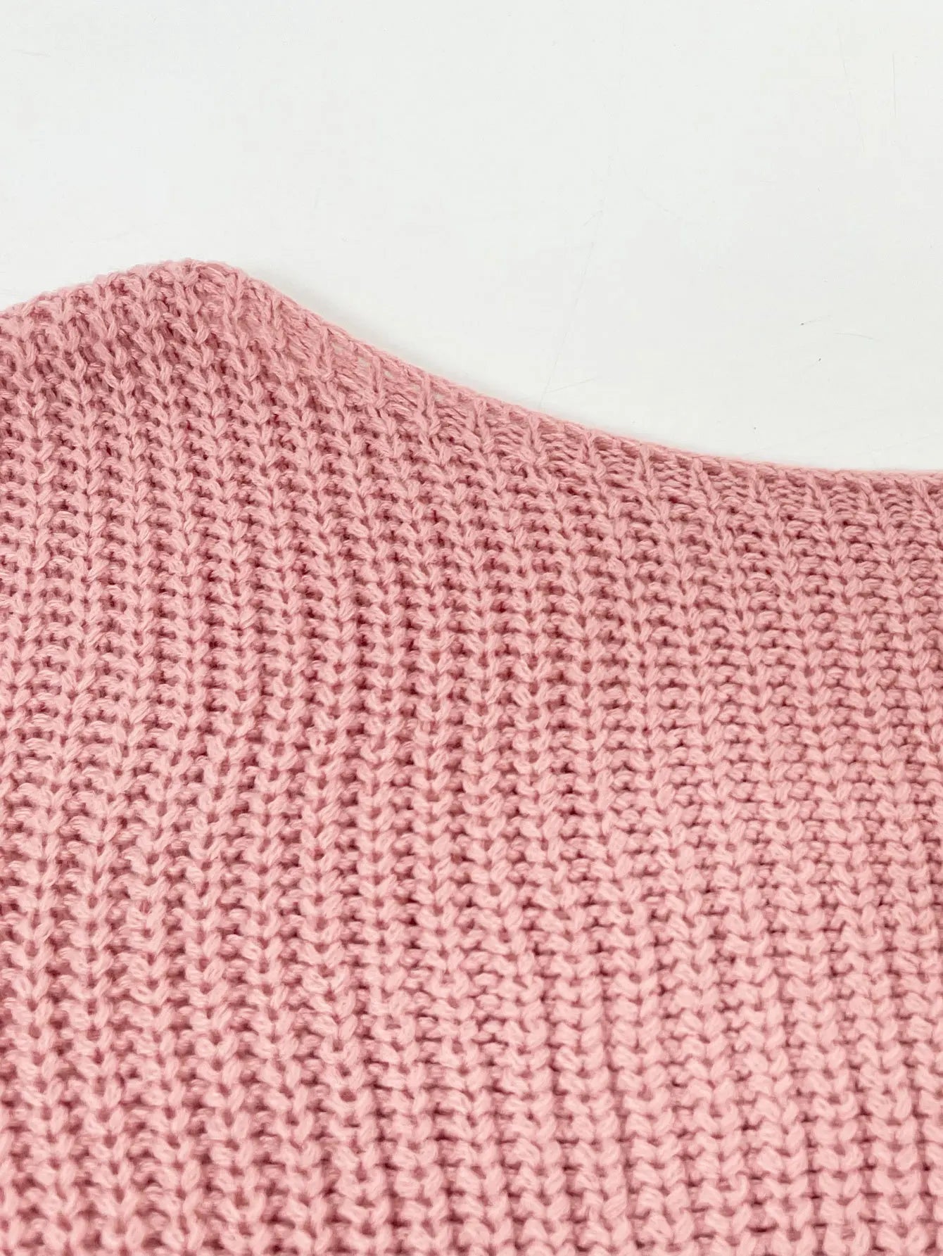 One Shoulder Ribbed Knit Top