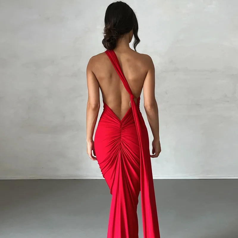 Elegant Evening Maxi Dress