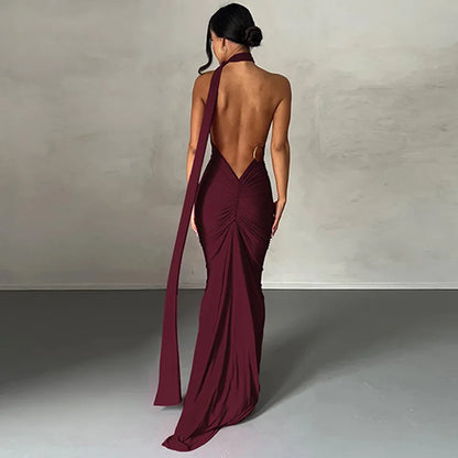 Elegant Evening Maxi Dress