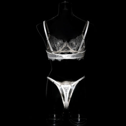 French Style Lace Lingerie Set – 2 Piece