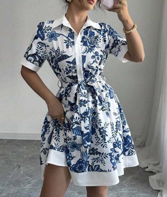 Summer Floral Print Dress