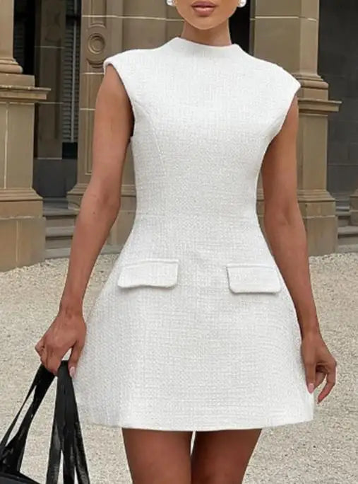 Red Backless Sleeveless Dress