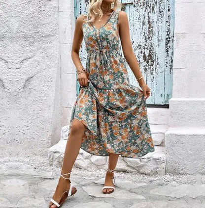 Elegant long skirt, elegant and high-end dress