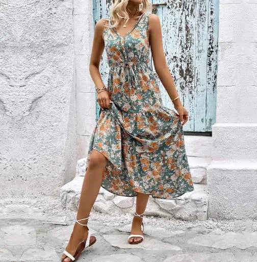 Elegant long skirt, elegant and high-end dress