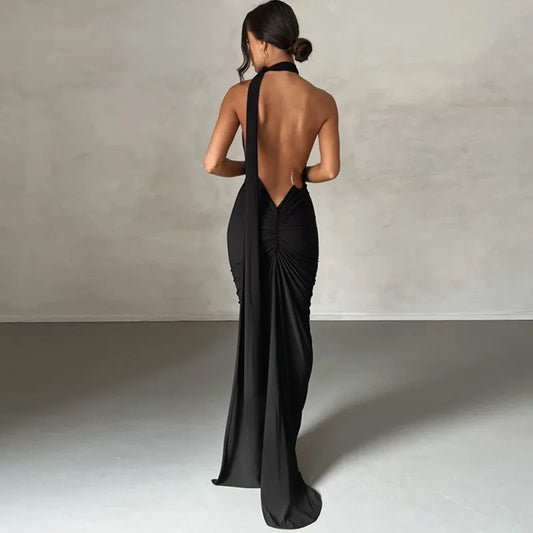Elegant Evening Maxi Dress