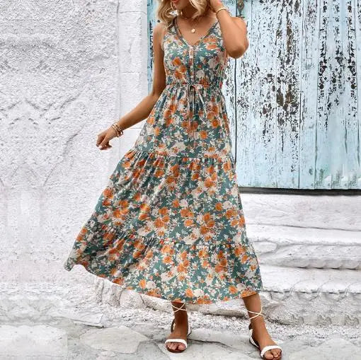 Elegant long skirt, elegant and high-end dress